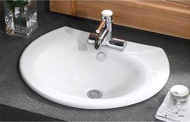 counter top basin