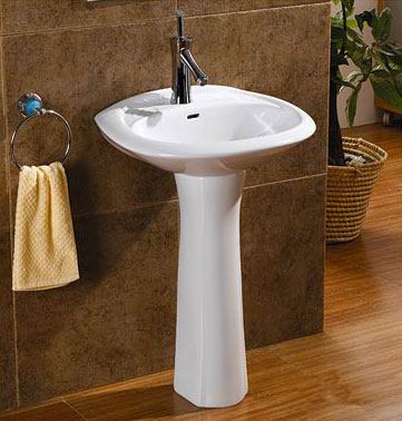 pedestal basin