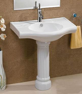 pedestal basin