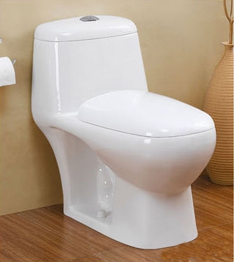 one-piece toilet